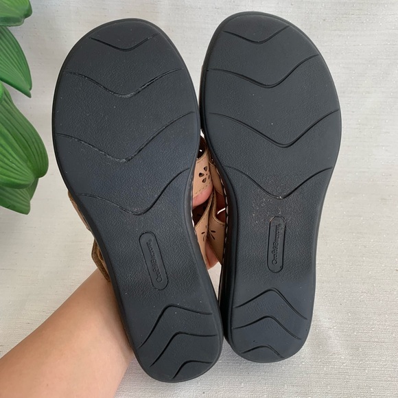 Croft & Barrow Paula Tan Slip On Sandals Woman’s 8M - Picture 11 of 13